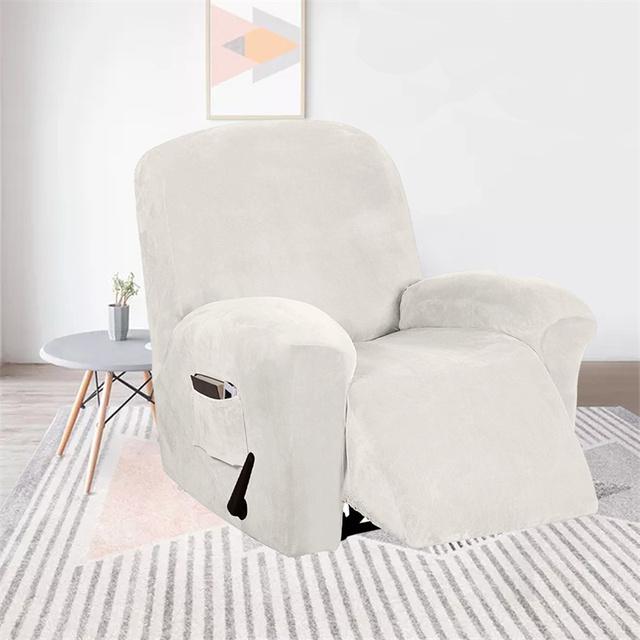 Цельный чехол для дивана с откидной спинкой, бархатный шезлонг, чехол на стул для ленивого мальчика, чехол, эластичный утолщенный, расслабляющий массажный чехол для дивана, чехлы на сиденья