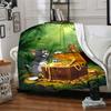 1pc Tom Jerry Flannel Blanket Soft Warm Throw for Home, Office, Travel, All-Season Cozy Bedding GiftL1204