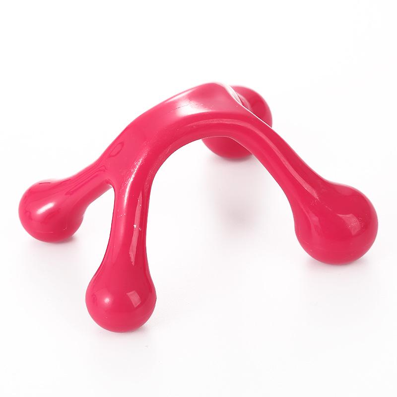 Четырехногий акупунктурный массажер для позвоночника для терапии спины