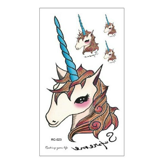 Водонепроницаемые цветные наклейки-татуировки для всех возрастов