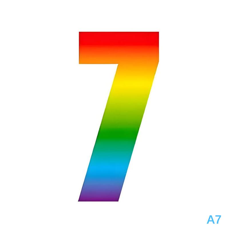Наклейки на мусорные баки Полоски Цифры Самоклеящиеся Водонепроницаемые Наклейки 0-9 Наклейки Для Улицы/Помещения Для Мусорного Ведра Гаража Почтовых Ящиков