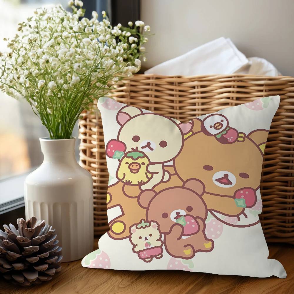 Наволочка Rilakkuma Дюймы Фермерский Декор Домашние Наволочки Для Дивана Украшения