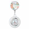 Lancardo Nurse Watch, Clip-on Pocket Watch for Nurses, Unisex, Easy-to-Read Numerals, Peace Dove Ornament, Floral Design, Fashionable and Cute, Perfec