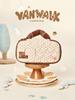 Стеганый кошелек Vanwalk Bebe [Сливочный]