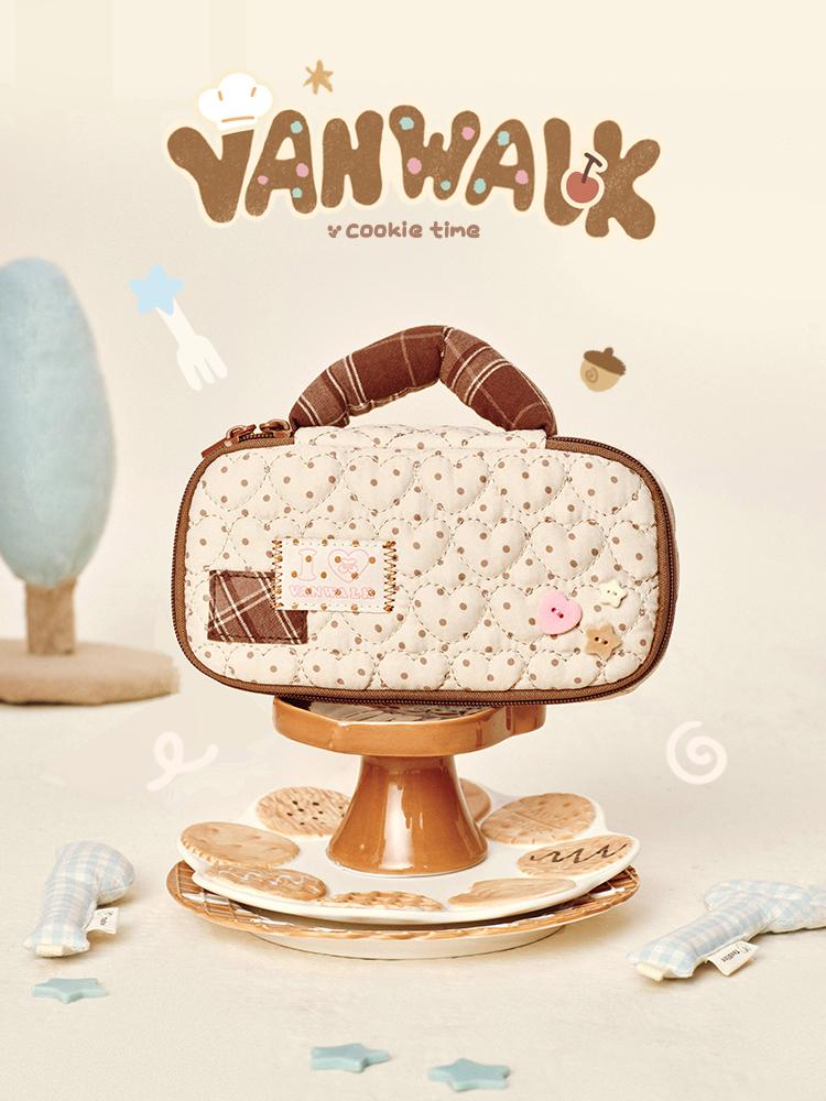 Стеганый кошелек Vanwalk Bebe [Сливочный]