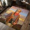 John Wayne Print Rug - Computer Chair Area Rug home decoration Carpet For Living Room Bedroom Flooring Mat