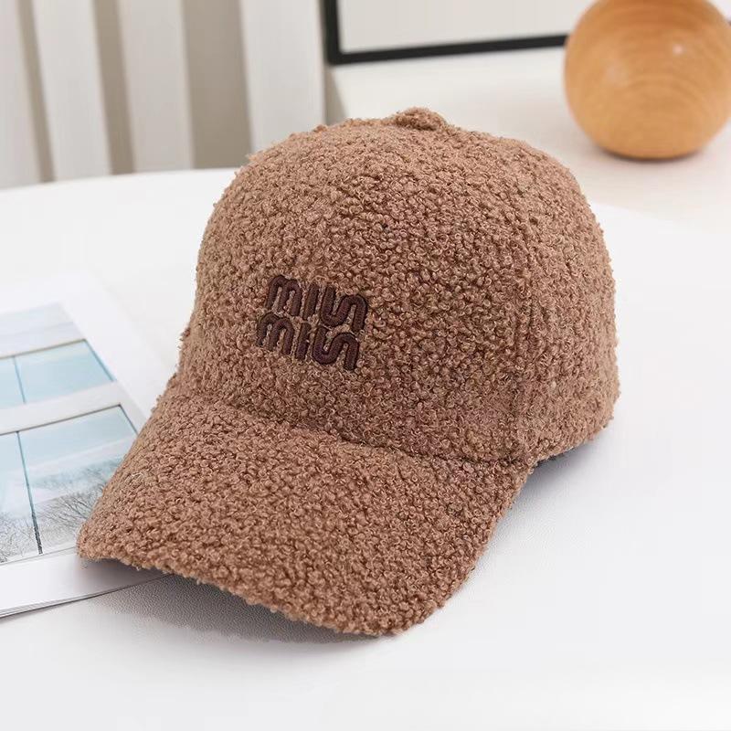 Модная бейсболка в корейском стиле, женская, новая, осенне-зимняя, из овечьего бархата, уличная, теплая бейсболка с надписями