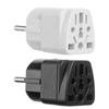 Universal Germany Travel Portable Electrical Socket Power Socket EU Plug Converter Adapter