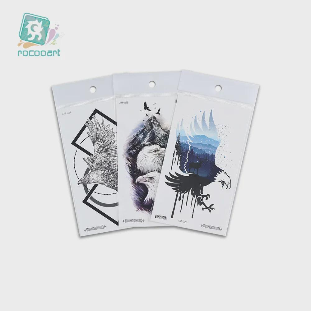 «Модные водонепроницаемые наклейки-татуировки в виде змеи и цветка для мужчин и женщин — крутой, модный дизайн для руки»