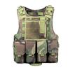Kids Tactical Vest Multi-Pocket Adjustable Canvas Vest Outdoor Combat Vest for Boys Girls Role-Playing Hunting Game Training Gear