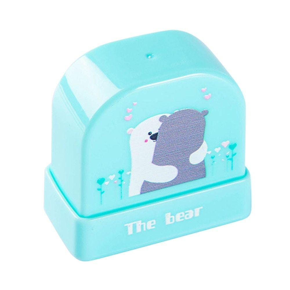 Мультфильм Водонепроницаемый DIY Детская Одежда Книги Маркировка Дети Имя Штамп