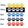 Automobile Decoration Creative Fashion Footprint Prints Car Sticker  Cute Cat Paw