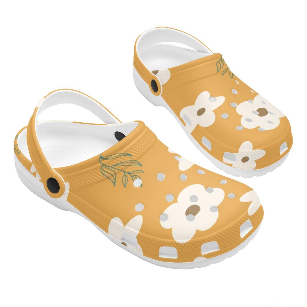 Graphic Print EVA Clogs for Women Men Soft Comfortable Slip On Casual Footwear Lightweight Summer Sandals Daily Walking Wear
