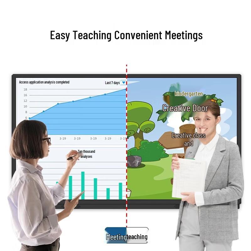 100-inch Interactive Conference Flat Panel Display CN plug (adapter included)