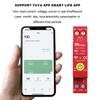Интеллектуальный автоматический выключатель Tuya WiFi 1P с таймером повторного включения, крепление на Dinrail, автоматический выключатель повторного включения