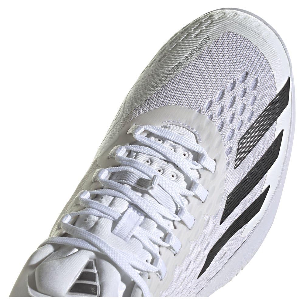 Теннисные туфли Adizero Cybersonic Tennis LPE49 Обувь Silver cm [Adidas] Белый/Core Black/Matte (ИГ9514) +26,5