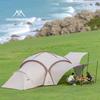 Палатка-купол для спальни: Кемпинговая палатка-расширение большой вместимости для улицы с навесом от солнца