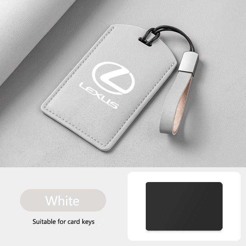 ZAG1 2026 Hot Interior Stickers New Leather Car Smart NFC Card Key Cover Case Protector Shell Fob For Lexus F Sport ES LM GS IS NX RX