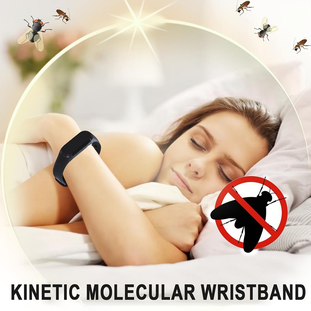 Portable Mosquito Repellent Watch Silicone Wristband Outdoor Camping Anti-Bug Protection Band