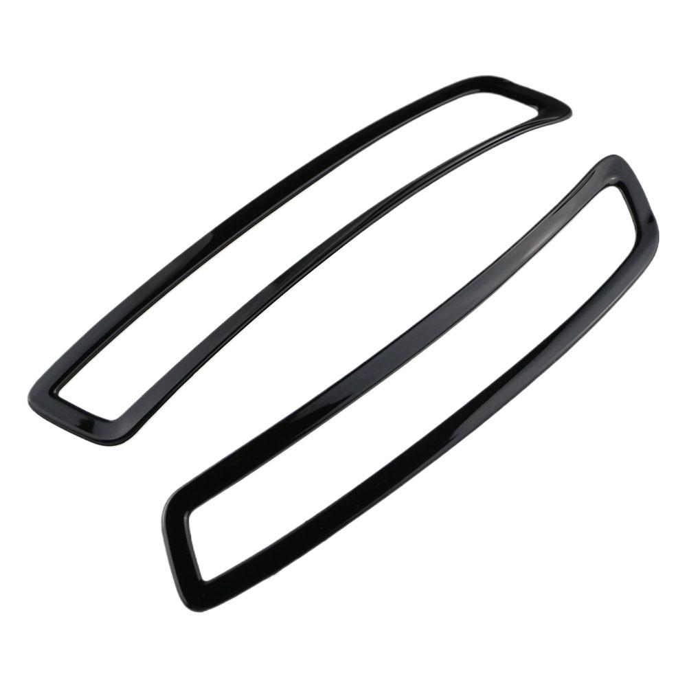 For MG4 EV MG 4 ELECTRIC 2024 Rear Fog Light Frame Cover Back Fog Lamp Trim 2Pcs Bumper Sticker Styling Accessories