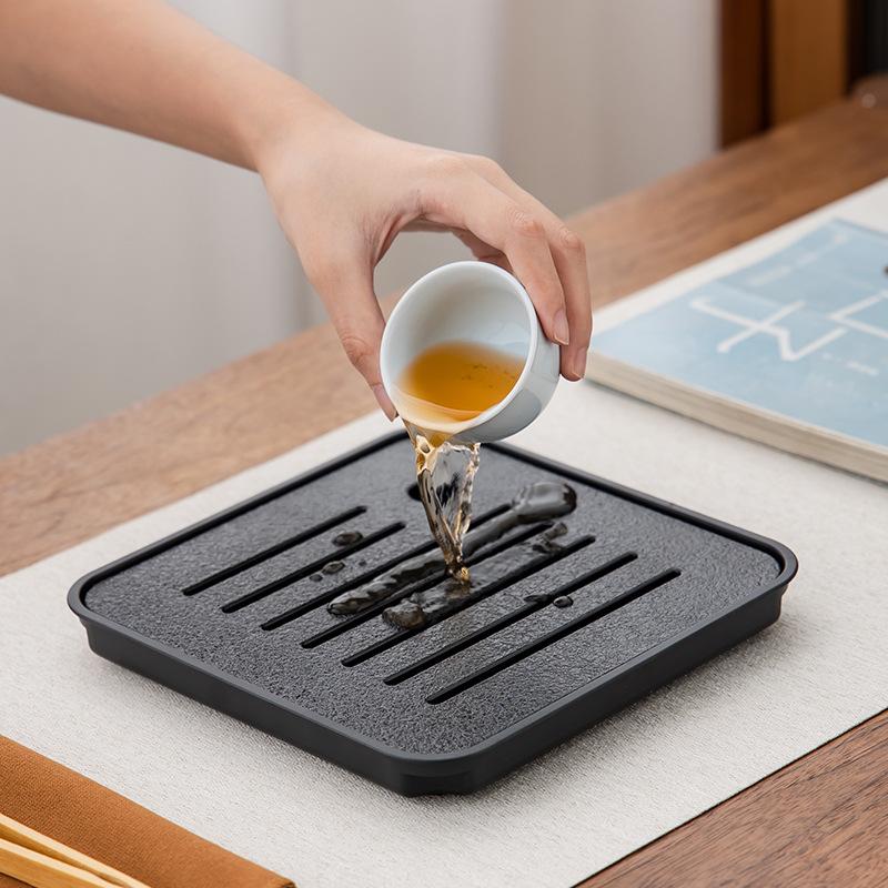 Celadon Tea Set Portable Ceramic Travel Small Set One Pot Four Cups with Tea Tray Simple Mid-Autumn Festival Business Gifts