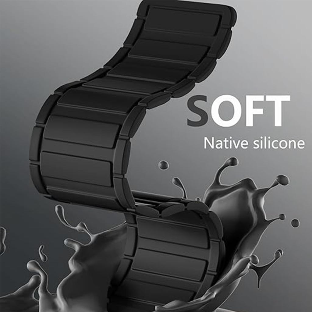 Магнитный сменный ремешок Lamshaw для W-218H, Силиконовый магнитный сменный ремешок, Очень простая регулировка длины, Мягкий, Легкий, Стильный ремешок для