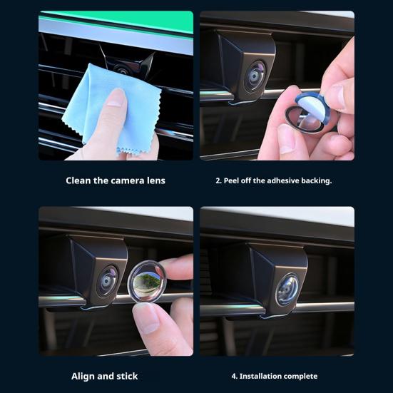 Car Camera Lens Cover for 360 Reverse Waterproof Protection Cover Camera Anti-Scratch Cover