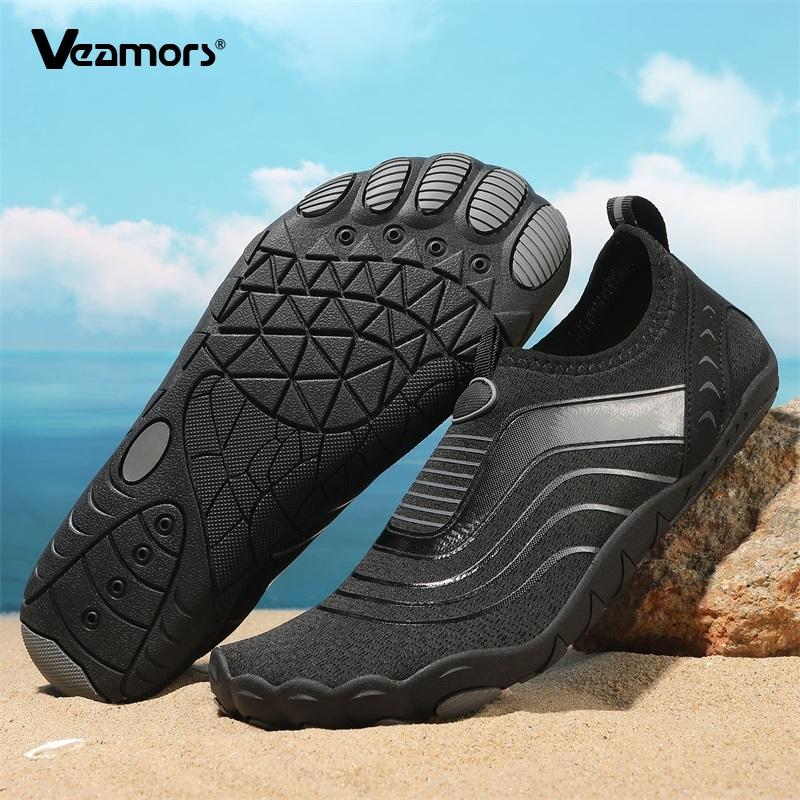 Quick Dry Men Barefoot Water Shoes Breathable Women Swimming Aqua Shoes Elastic Soft Sole Beach Water Shoes for Surfing Boating