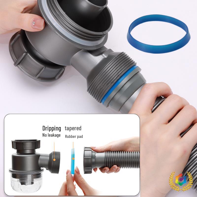 Резиновое уплотнительное кольцо для кухонной мойки для прокладки сливной трубы