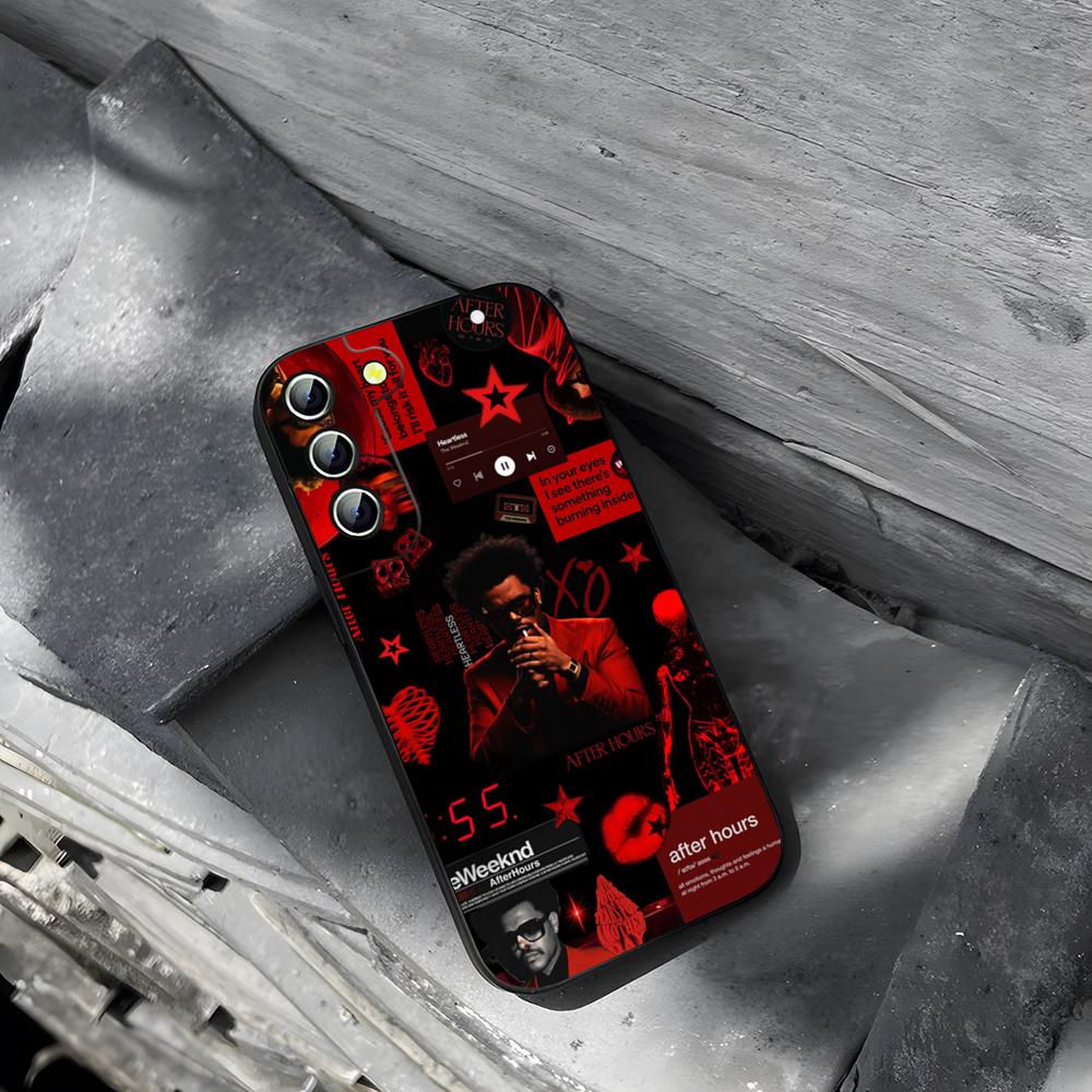 Чехол для телефона для Samsung Galaxy S24 S25 S26 S22 S23 S25 S21 Ultra Fe Plus A16 A55 A54 A24 A52 Чехол The Weeknd