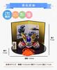 Osaka Choseido May Festival Helmet Compact Mini with Name Engraving and Wooden Plaque 15cm Success Standard Edition Doll, Ornament, Ceramic, (Shipped