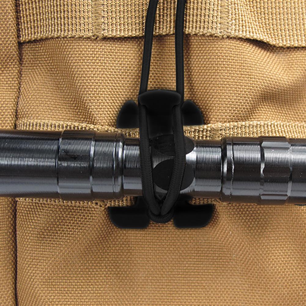 Маленький рюкзак Molle, карабин, фиксированные пряжки, EDC-инструмент, эластичная веревка, стропа для семейных аксессуаров для кемпинга на открытом воздухе