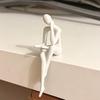 3D-печатные фигурки Мыслителя, украшения, минималистичные абстрактные скульптуры для дома, офиса, книжной полки