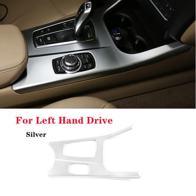 Наклейка-декоративная накладка на панель переключения передач центральной консоли автомобиля, подходит для BMW X3 F25 X4 F26 2011-2017, автоинтерьер