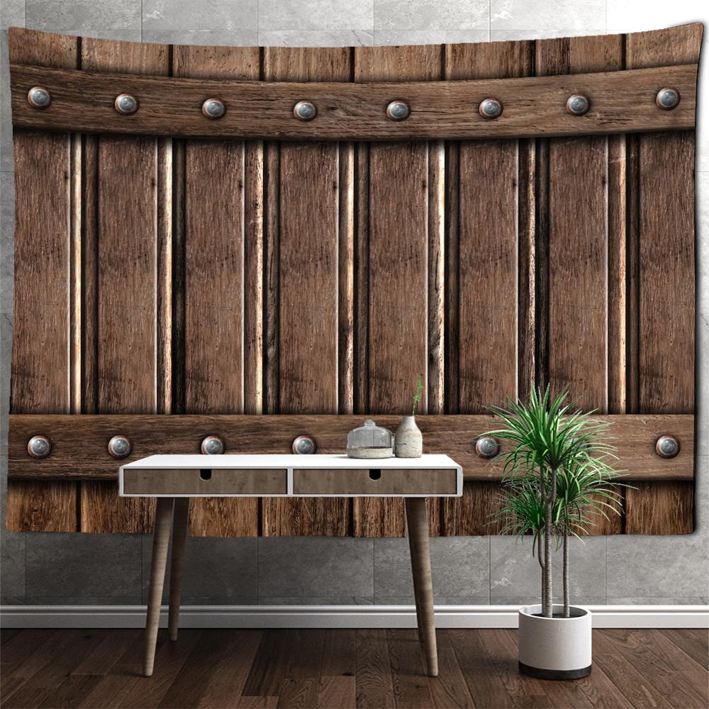 3D печать красочный камень дерево гобелен настенный тапиз хиппи психоделический фон Настенный декор ткань