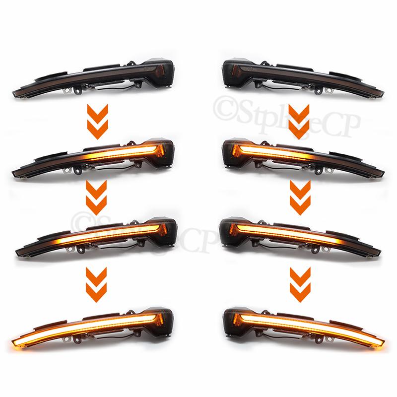 Динамический светодиодный указатель поворота, индикатор бокового зеркала, последовательная мигалка для SEAT Leon Mk3 5F Ibiza Mk5 KJ Arona