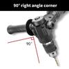 Угловое устройство 90 градусов Дрель-насадка Удлинительный патрон Патрон для дрели для насадок Многофункциональные аксессуары для электроинструментов