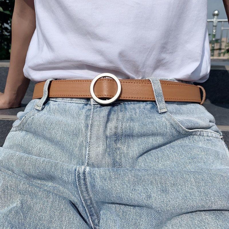 Elegant No Hole Womens Casual Waist Belt Stylish Design For Everyday And Use School