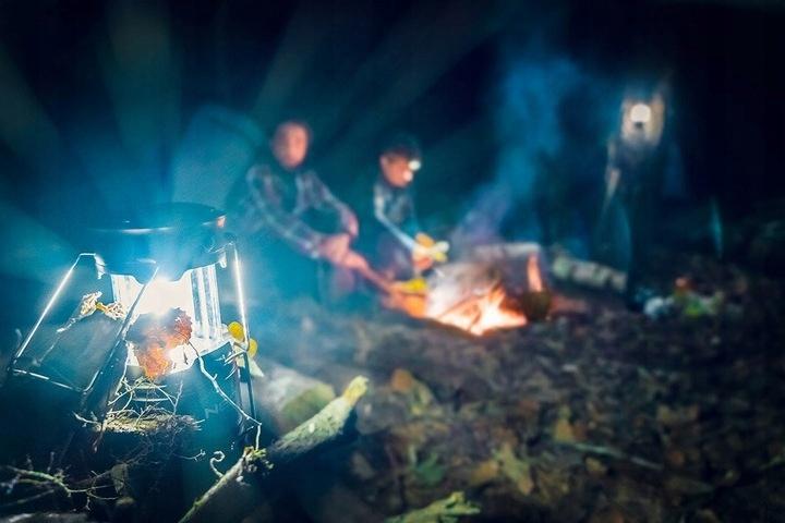 Лампа для палатки Neo Bivouac 3-в-1, на батарейках 3xAA, светодиодная, 300 лм, 1 шт.