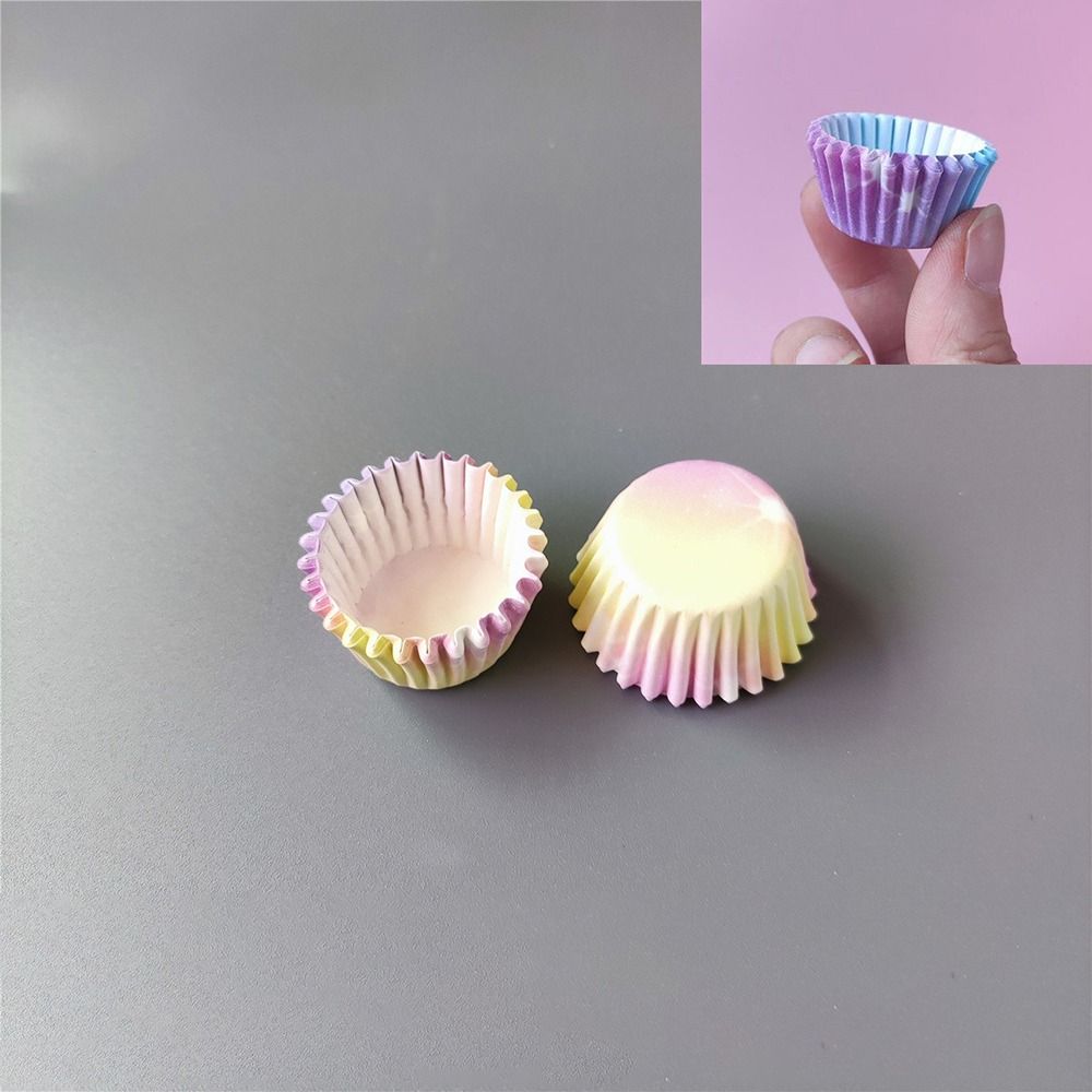 1000pcs Greaseproof Paper Cupcake Liners Disposable Cupcake Wrappers Fashion Muffin Baking Cups