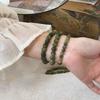 Versatile Water Grass Beaded Bracelet: Chinese Style Whitening Jewelry for Students, Men, and Women