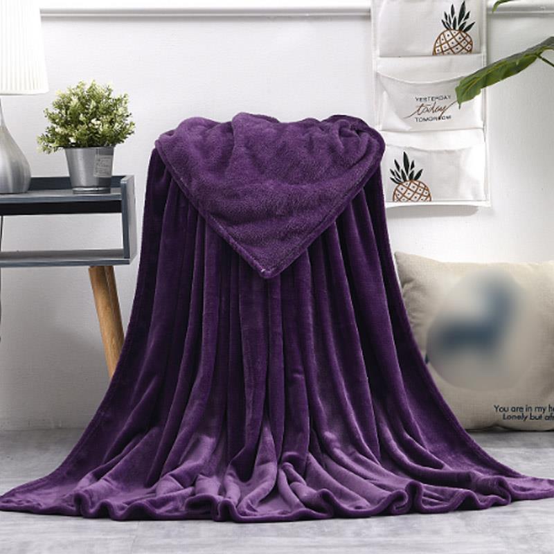 Теплое покрывало для зимнего дивана, фланелевые одеяла, одеяло из кораллового флиса, механическая стирка, плед, тонкая простыня