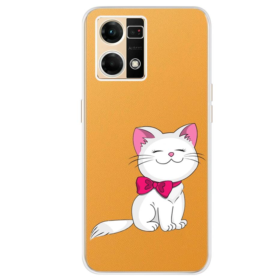 Для Oppo Reno7 4g Чехол Силиконовый Прозрачный Мягкий ТПУ Чехол для Телефона Для Oppo Reno7 CPH2363 Чехлы Funda Reno 7 Прозрачный Бампер
