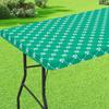 Elastic Edge Elastic Rectangle Picnic Table Cloth Waterproof Table Linen  Folding Table