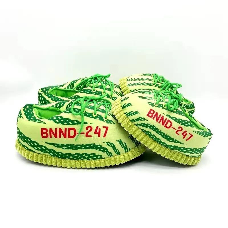 Зимние женские тапочки унисекс большого размера 35-44, мягкие теплые домашние туфли на плоской подошве, домашние тапочки для пары, повседневные плюшевые домашние тапочки для спальни