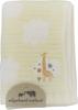 Towel Face Made In 25 X Baby Meringue Elephant Infant YE Jōgan Towel, Japan, 70cm, Gauze, Yellow, Design, ELMG-100