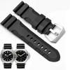 Высококачественный резиновый ремешок для часов серии Panerai Diving 1164 PAM01209 Черный силиконовый водонепроницаемый ремешок 22 мм 24 мм 26 мм