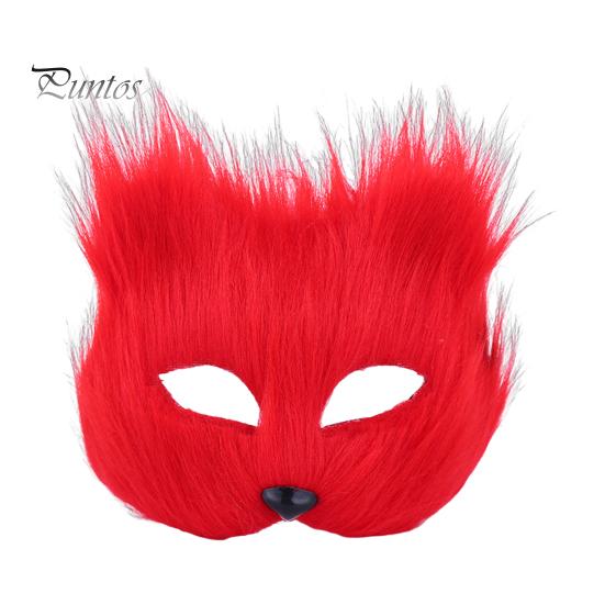 Маска с длинношерстной лисой, изысканная загадочная маска для мужчин и женщин, маска с лисой, костюм для вечеринок, карнавал, маска на Хэллоуин