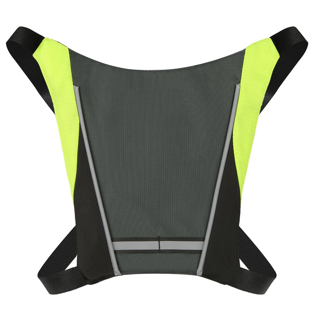 LED Turn Signal Bike Pack USB Rechargeable Reflective Vest Backpack with Direction Indicator Safety LED Backpack