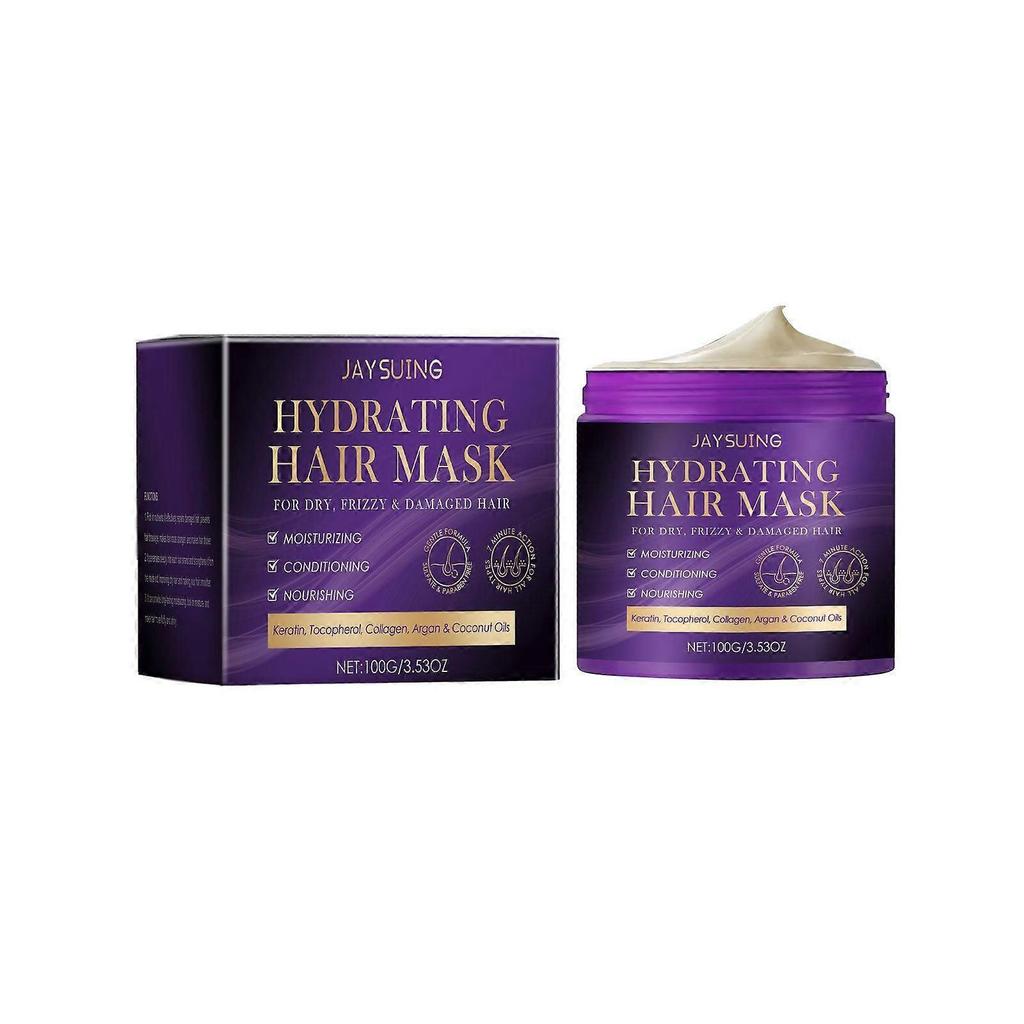 Jaysuing Moisturizing Hair Mask - Scalp Care, Hair Nourishment, Hydration, Volumizing, Smoothness, And Shine